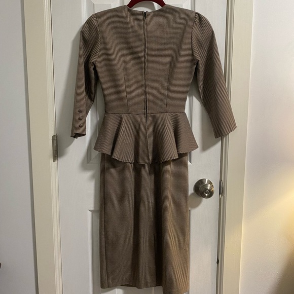 ENZ’S NYC Rockabilly Peplum Dress NWOT - Picture 3 of 4